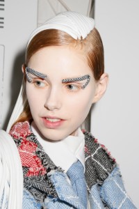 Backstage at Thom Browne RTW Fall 2017