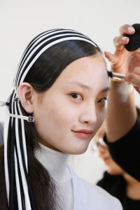 Backstage at Thom Browne RTW Fall 2017