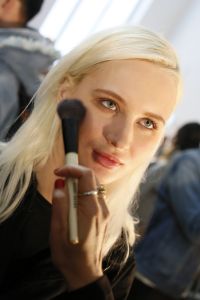 Backstage at Tibi RTW 2017