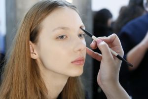 Backstage at Tibi RTW 2017