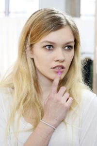 Backstage at Tibi RTW 2017