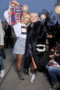 Shea Marie, Caroline Vreeland Front Row at Tommy Hilfiger RTW Spring 2017