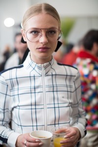 Backstage at Tory Burch RTW Fall 2017
