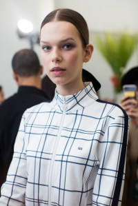 Backstage at Tory Burch RTW Fall 2017