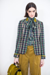 Backstage at Tory Burch RTW Fall 2017