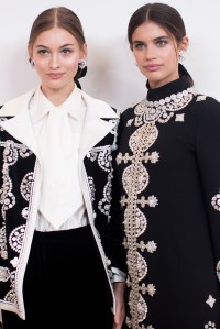 Backstage at Tory Burch RTW Fall 2017