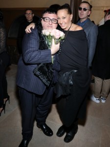 Alber Elbaz and Donna Karan
