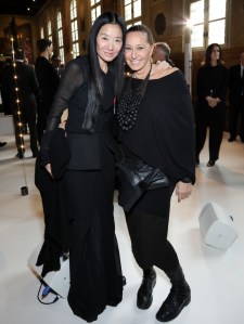 Vera Wang and Donna Karan
