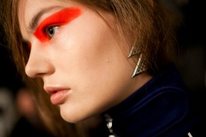 Backstage at Versus Versace RTW Fall 2017
