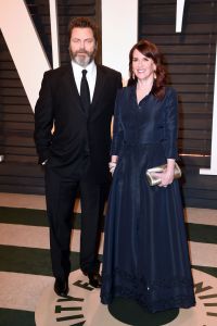 Nick Offerman and Megan Mullally