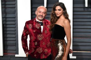 Deepika Padukone and Christian Louboutin