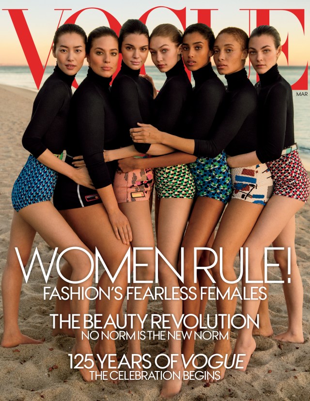 Ashley Graham is the first-ever plus-size model to cover American Vogue.