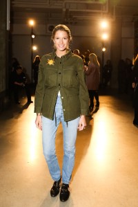 Helena Bordon Front row at Zadig & Voltaire RTW Fall 2017