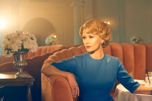 FEUD: BETTE & JOAN -- Pictured: Catherine Zeta-Jones as Olivia de Havilland. CR: Kurt Iswarienko/FX.