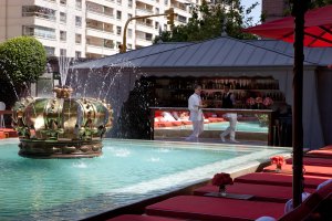 The pool at Faena Buenos Aires.