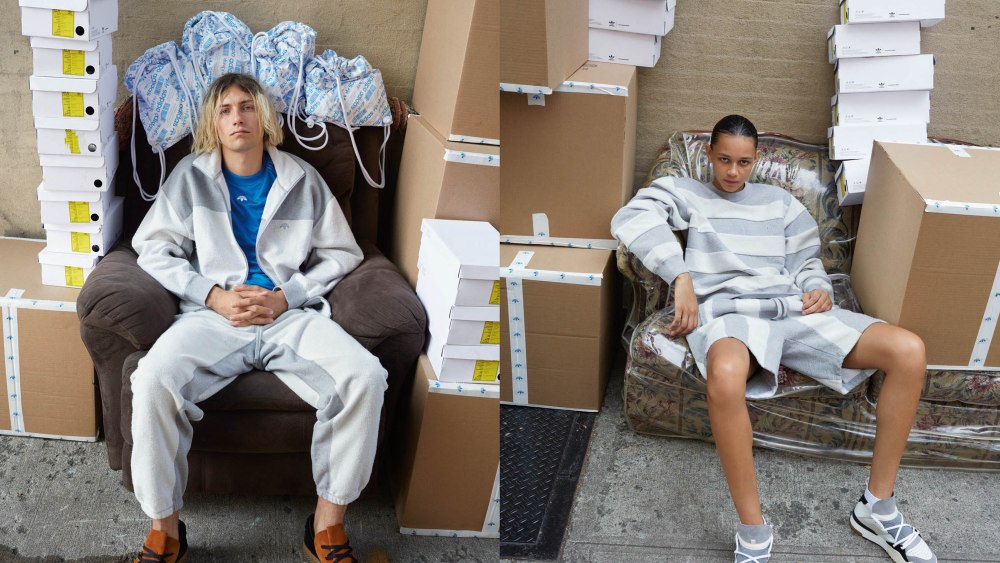 Looks from Adidas Originals x Alexander Wang.