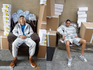 Looks from Adidas Originals x Alexander Wang.