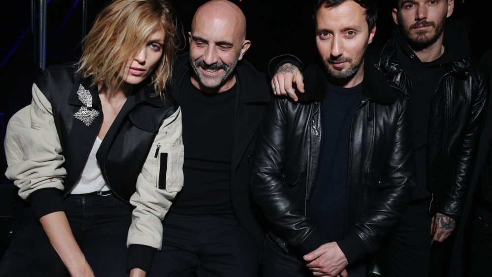 Anja Rubik, Gaspar Noé, Anthony Vaccarello & David Alexander Flinn