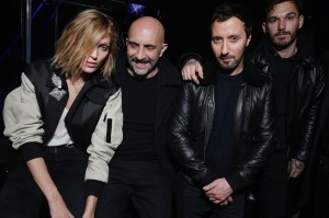 Anja Rubik, Gaspar Noé, Anthony Vaccarello & David Alexander Flinn
