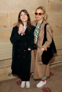 Bella Freud and Laura Bailey
