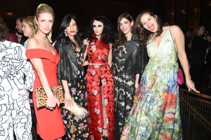 Nikki Hilton, Huma Abedin, Stacey Bendet, Heba Abedin, and Amirah Kassem