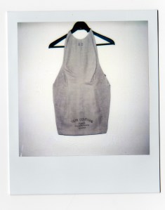 The apron Bjork wore for a Nick Knight shoot.