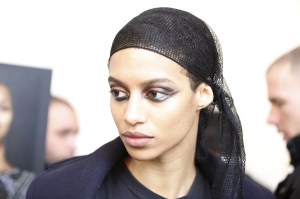 Backstage at Balmain RTW Fall 2017