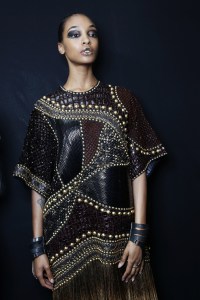 Backstage at Balmain RTW Fall 2017
