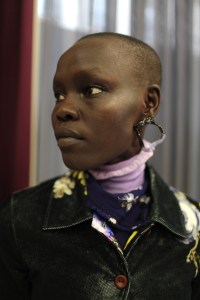 Backstage at Acne Studios RTW Fall 2017