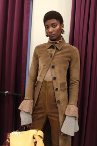 Backstage at Acne Studios RTW Fall 2017
