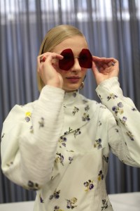 Backstage at Acne Studios RTW Fall 2017