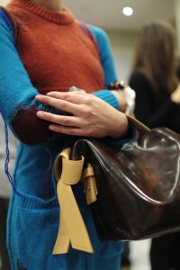 Backstage at Acne Studios RTW Fall 2017