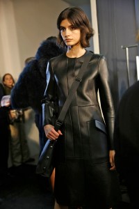 Backstage at Akris RTW Fall 2017