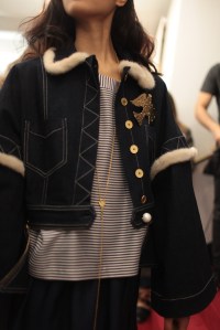 Backstage at Alexis Mabille RTW Fall 2017