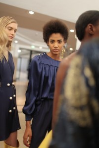 Backstage at Alexis Mabille RTW Fall 2017
