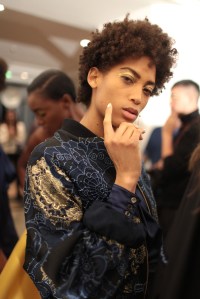 Backstage at Alexis Mabille RTW Fall 2017