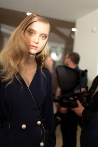 Backstage at Alexis Mabille RTW Fall 2017