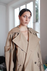 Backstage at Anne Sofie Madsen RTW Fall 2017