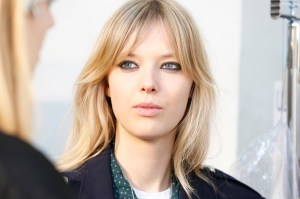 Backstage at Chloé RTW Fall 2017
