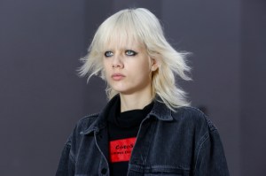 Backstage at Chloé RTW Fall 2017