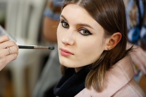 Backstage at Chloé RTW Fall 2017