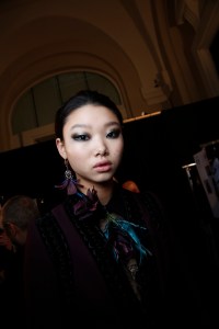 Backstage at Elie Saab RTW Fall 2017