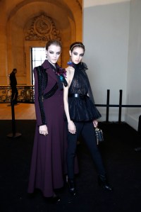 Backstage at Elie Saab RTW Fall 2017