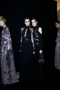 Backstage at Elie Saab RTW Fall 2017