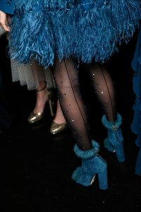Backstage at Elie Saab RTW Fall 2017