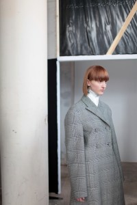 Backstage at Ellery RTW Fall 2017