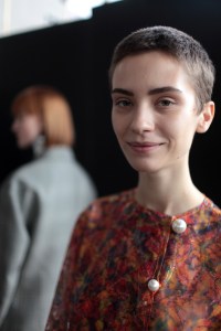 Backstage at Ellery RTW Fall 2017