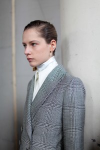 Backstage at Ellery RTW Fall 2017