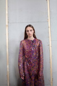 Backstage at Ellery RTW Fall 2017