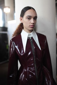 Backstage at Ellery RTW Fall 2017